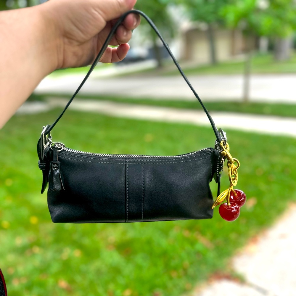 🖤 Coach Y2K Hamptons Demi Baguette Mini Shoulder Bag🖤